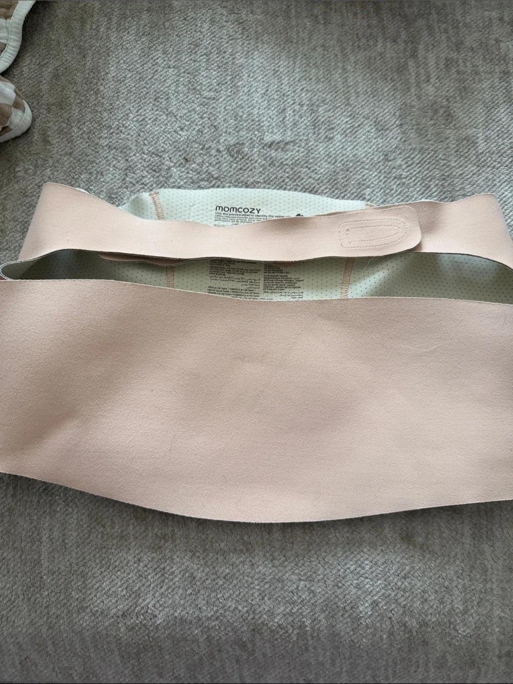 Momcozy Blush Pink Maternity Support Belt